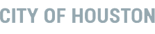 The city of houston logo.