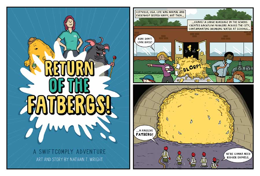 Return of the Fatbergs comic book