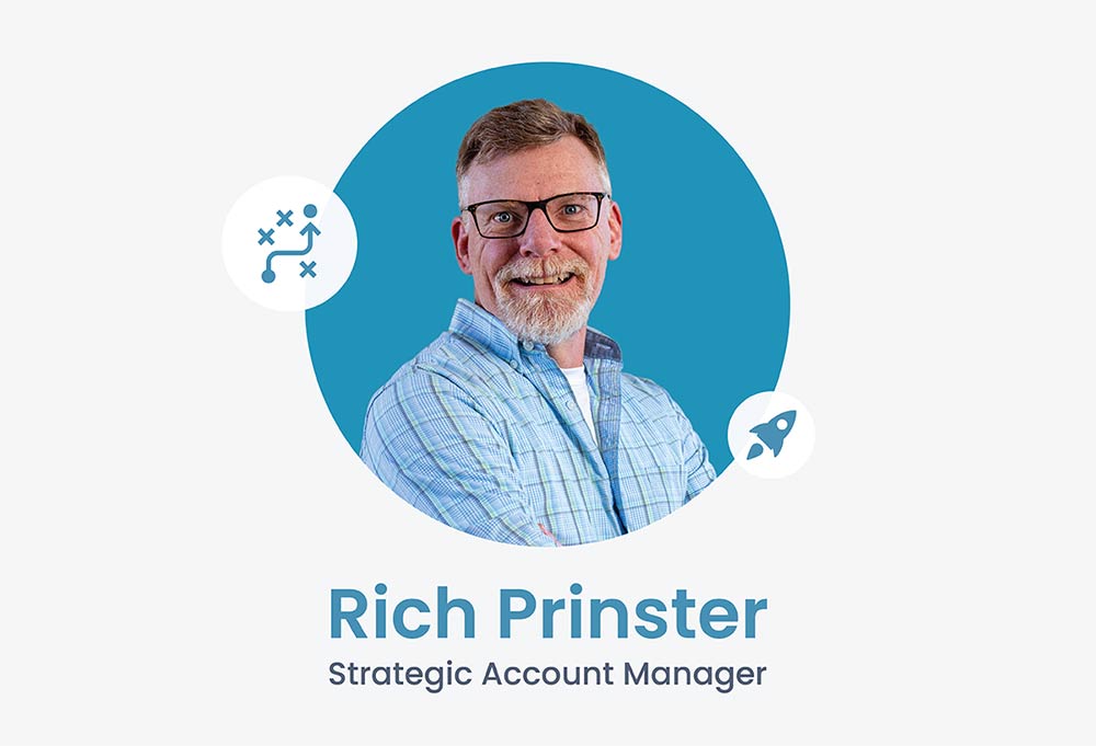 Rich Prinster SwiftComlpy, strategic account manager.