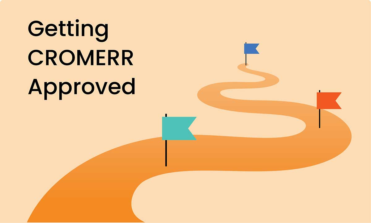 Blog Features Image with Title " Getting CROMERR Approved"